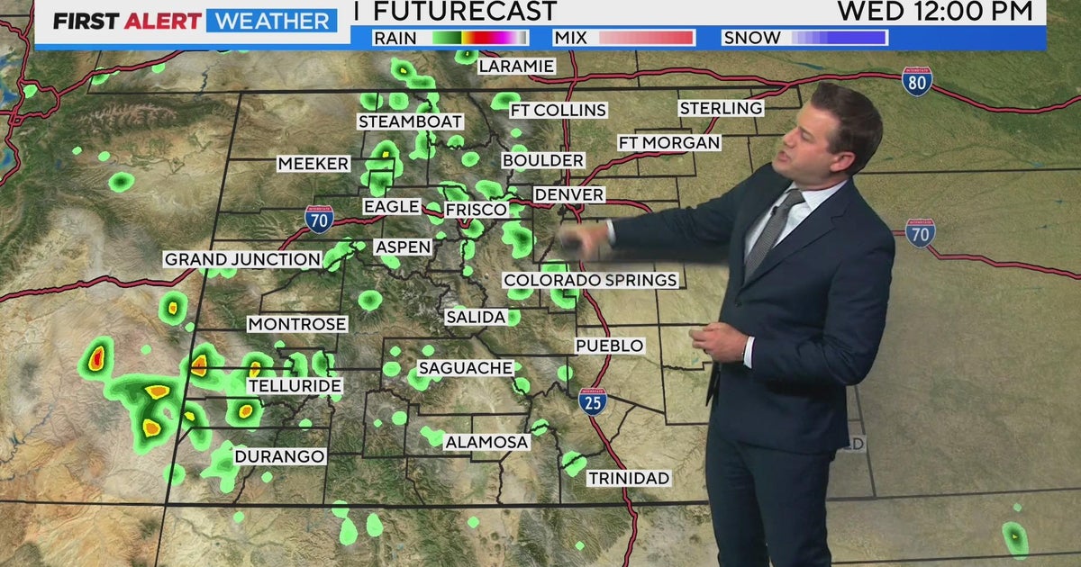 More showers, more thunderstorms, and a chance for flooding - CBS Colorado