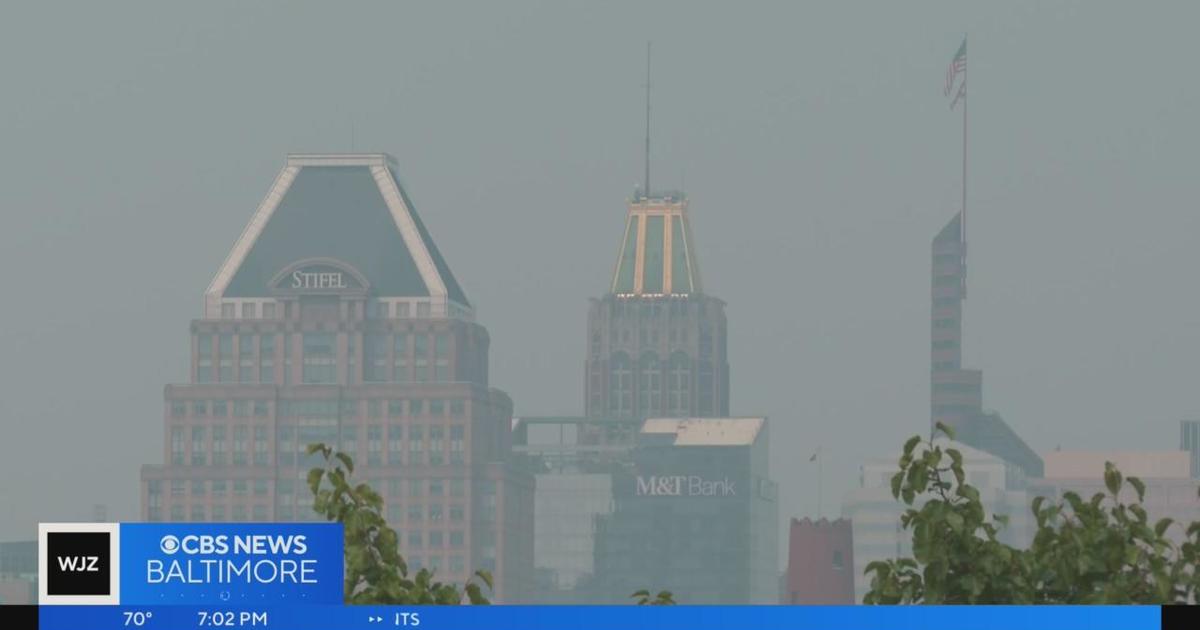 Baltimore has unhealthy air quality. Here