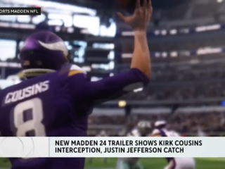 Kirk Cousins' frustration was on display during Sunday's TV broadcast