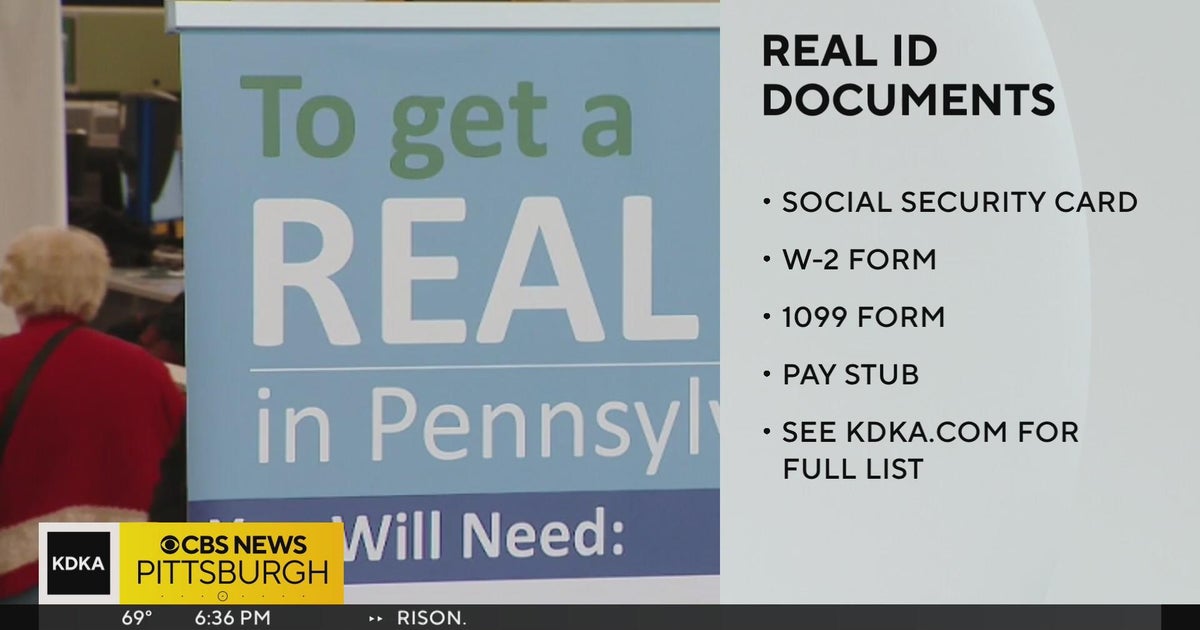 pennsylvania real id documents needed