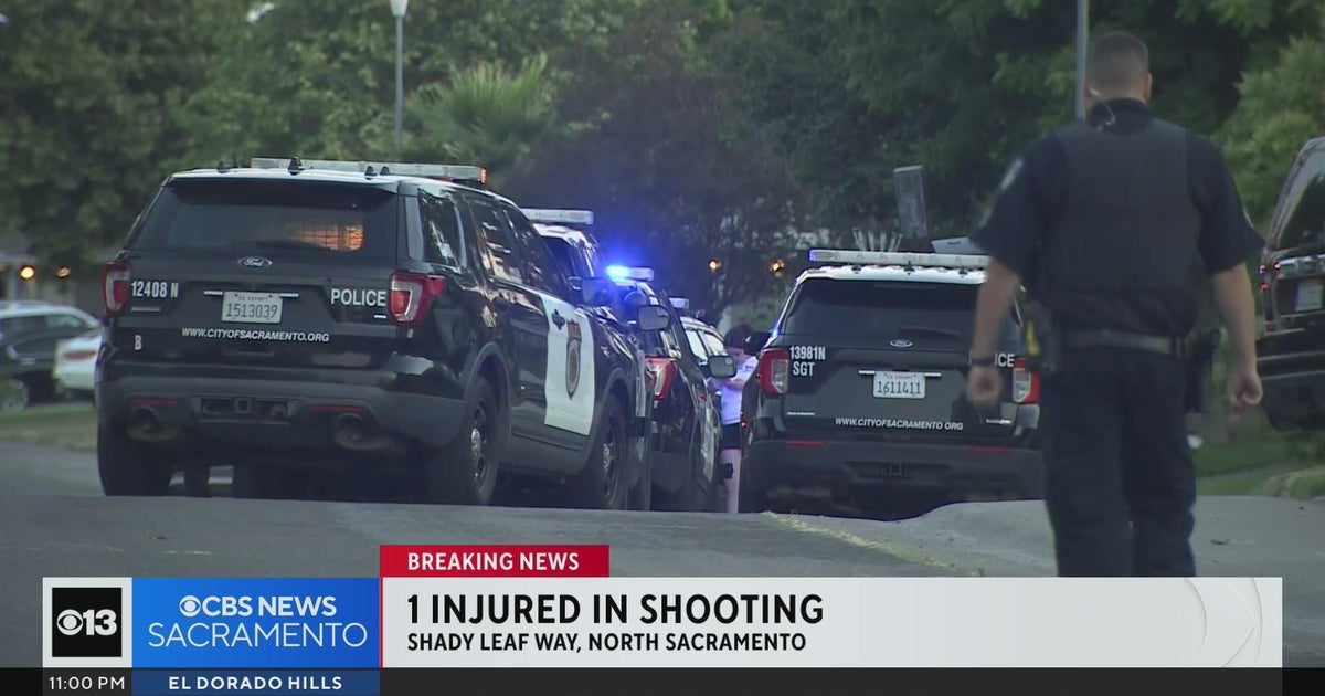 Shooting on Shady Leaf Way in North Sacramento leaves 1 hurt