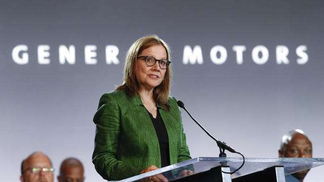 GM CEO Mary Barra 