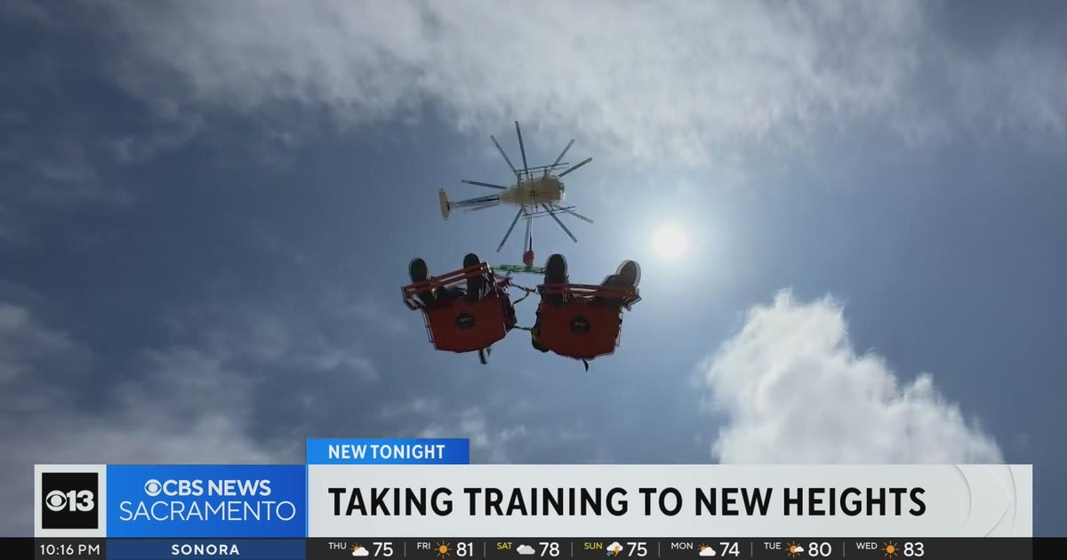 SMUD training next batch of helicopter long-line workers