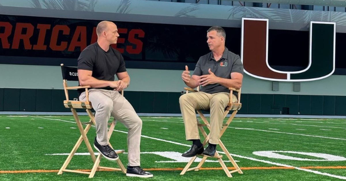 CBS Sports’ Josh Pate talks to UM Mentor Mario Cristobal