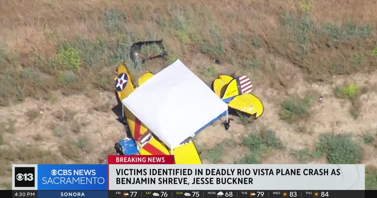 Victims identified in Rio Vista plane crash