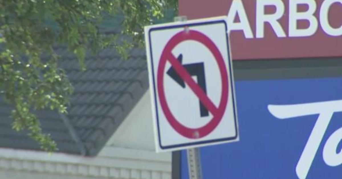 Illegal left turns concerning Dallas residents near Arboretum Village