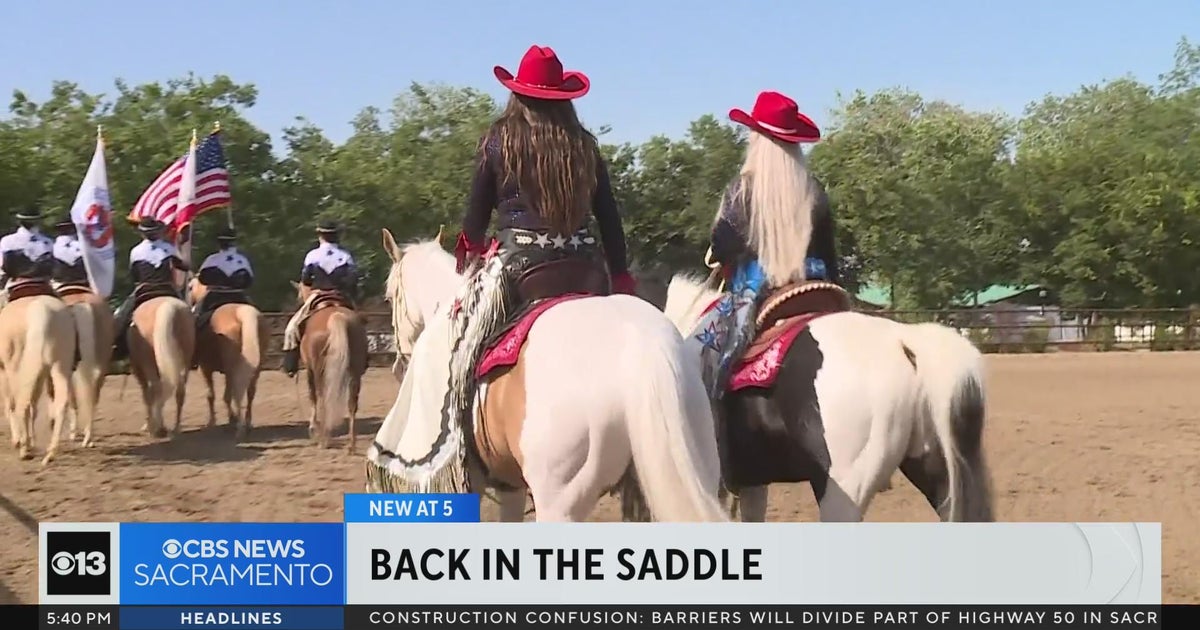 Back in the saddle at the Western States Horse Expo in Sacramento