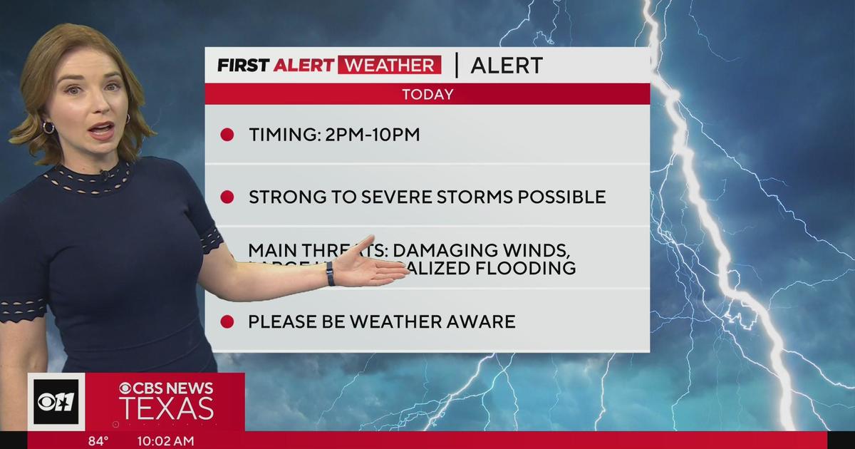 First Alert Weather: Parts Of North Texas Could See Severe Storms Today ...