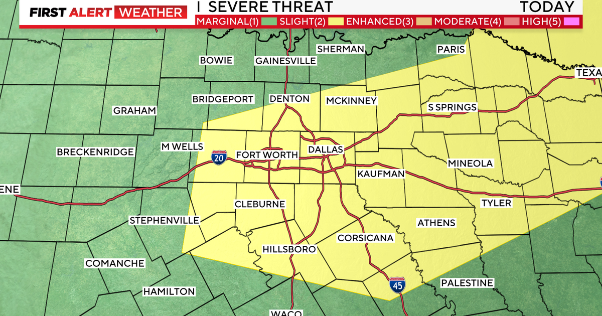 First Alert Weather: Severe storms sweep through North Texas Sunday ...