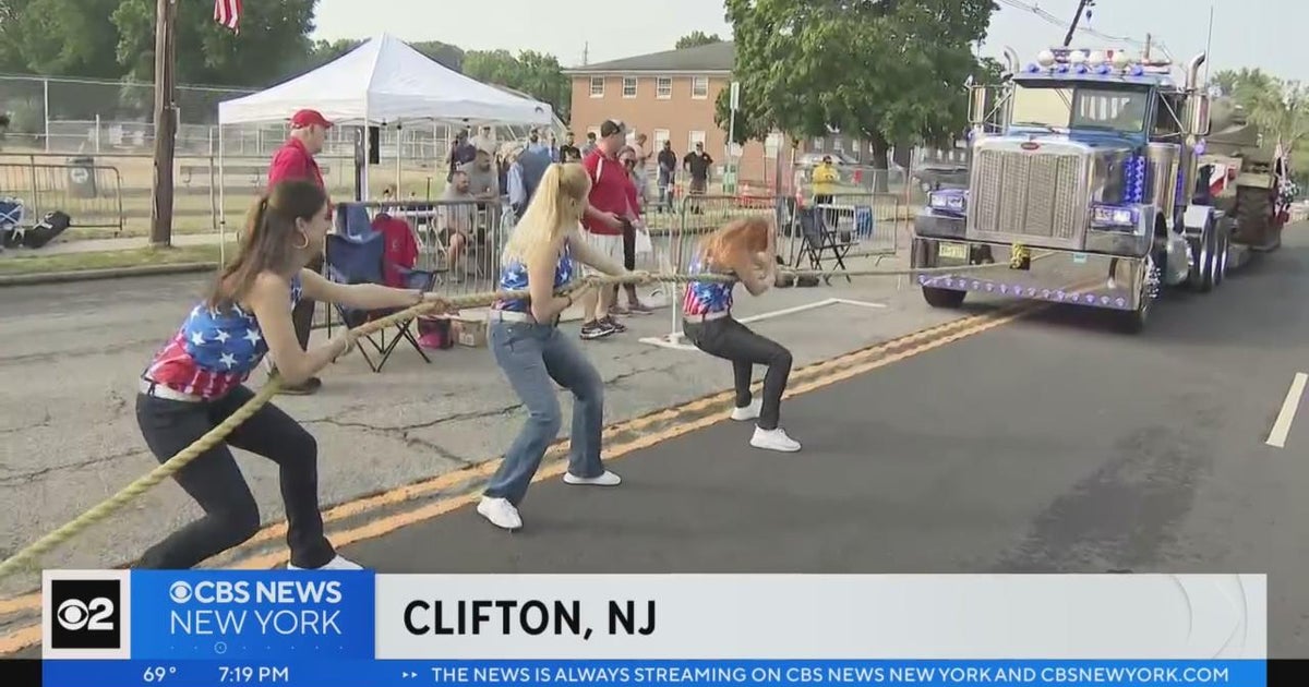 13th Annual Tank Pull raises $100,000 for veterans in Clifton - CBS New ...