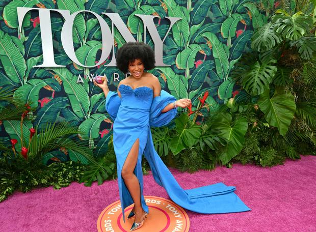US comedian Amber Ruffin arrives for the 76th Tony Awards at the United Palace in New York City on June 11, 2023. 