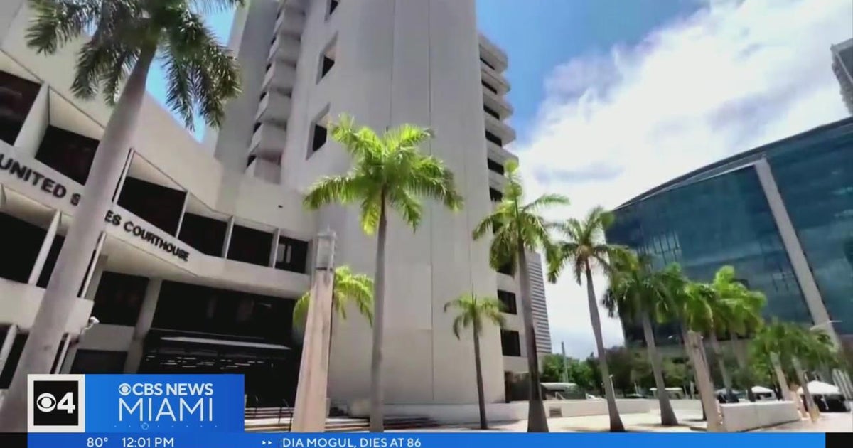 Previous President Trump carries on to protect himself as he heads to his federal arraignment in Miami