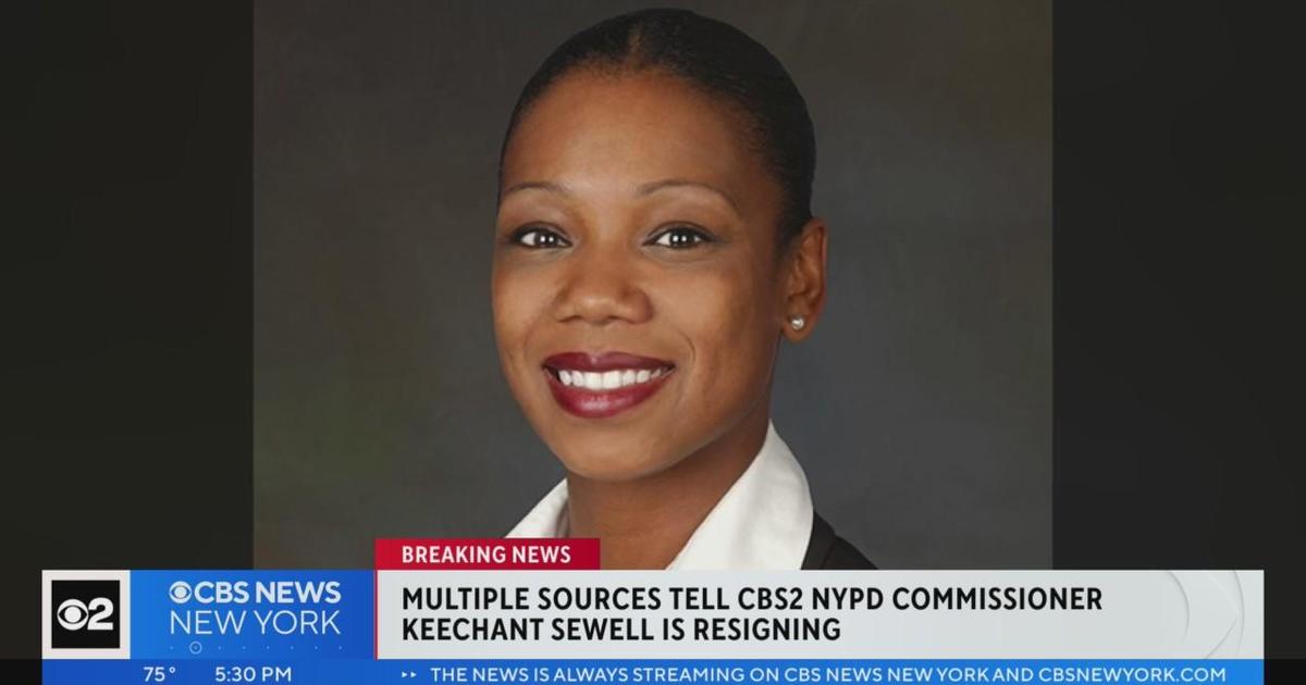 Keechant Sewell's Last Day As NYPD Commissioner TBD - CBS New York