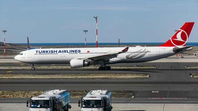 Turkish Airlines Airbus A330 At Istanbul New Airport 