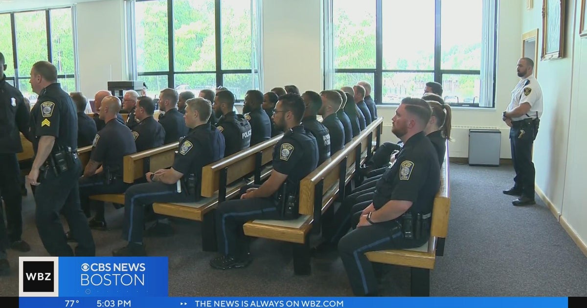 Police pack courtroom as man accused of shooting Boston officer ...