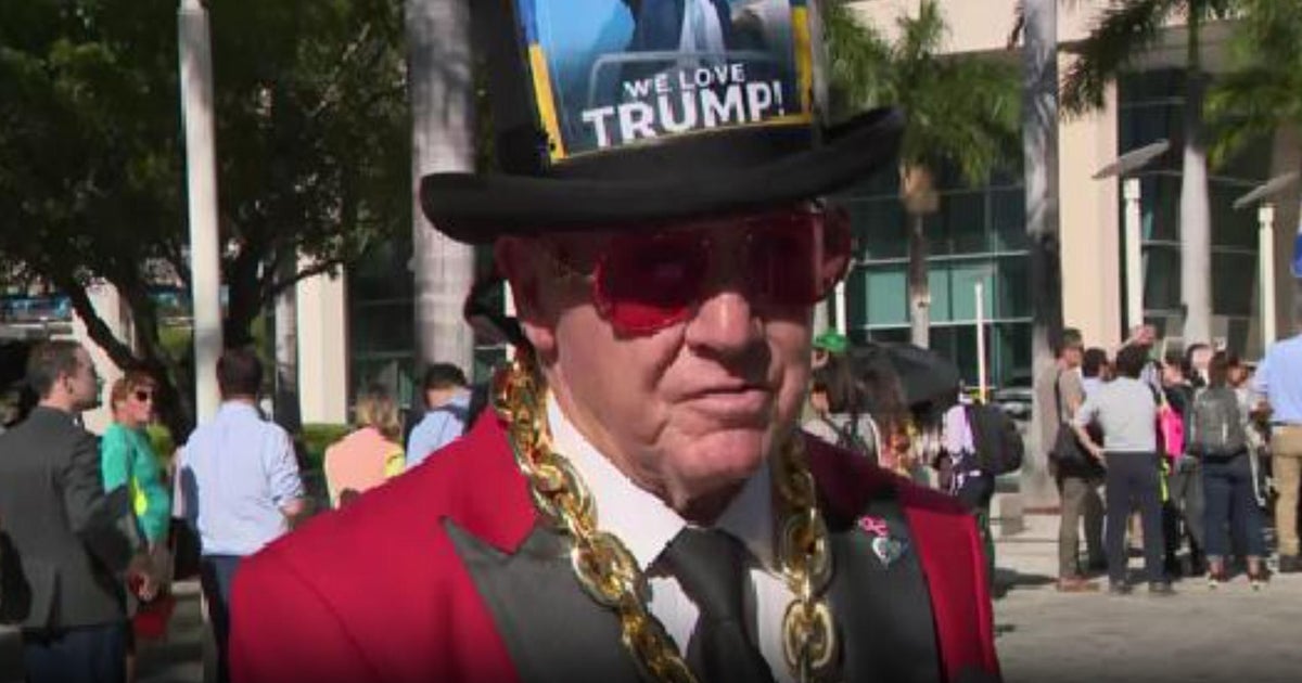 Trump supporters, detractors assemble at Miami courthouse ahead of his arraignment