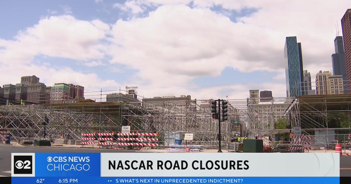 Officials outline road closures coming for Chicago NASCAR race CBS