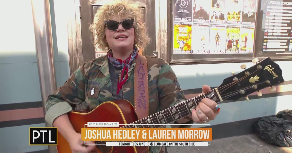 Singer Lauren Morrow playing at Club Café - CBS Pittsburgh