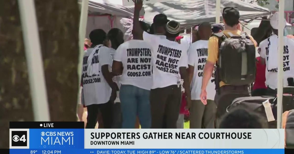 Trump supporters, critics assemble at Miami courthouse forward of his arraignment