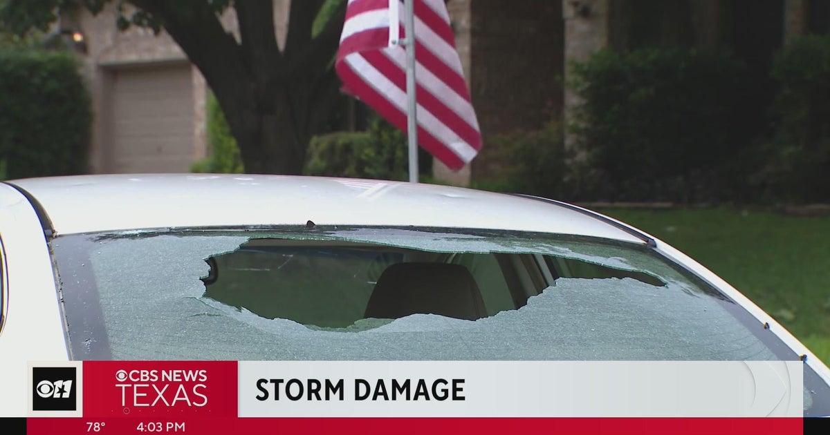 North Texans Assess Hail Damage CBS Texas north-texans-assess-hail-damage-cbs-texas