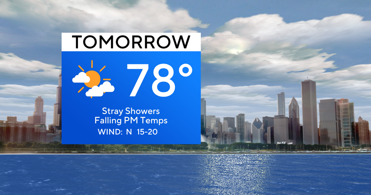 Chicago First Alert Weather Sun and clouds CBS Chicago
