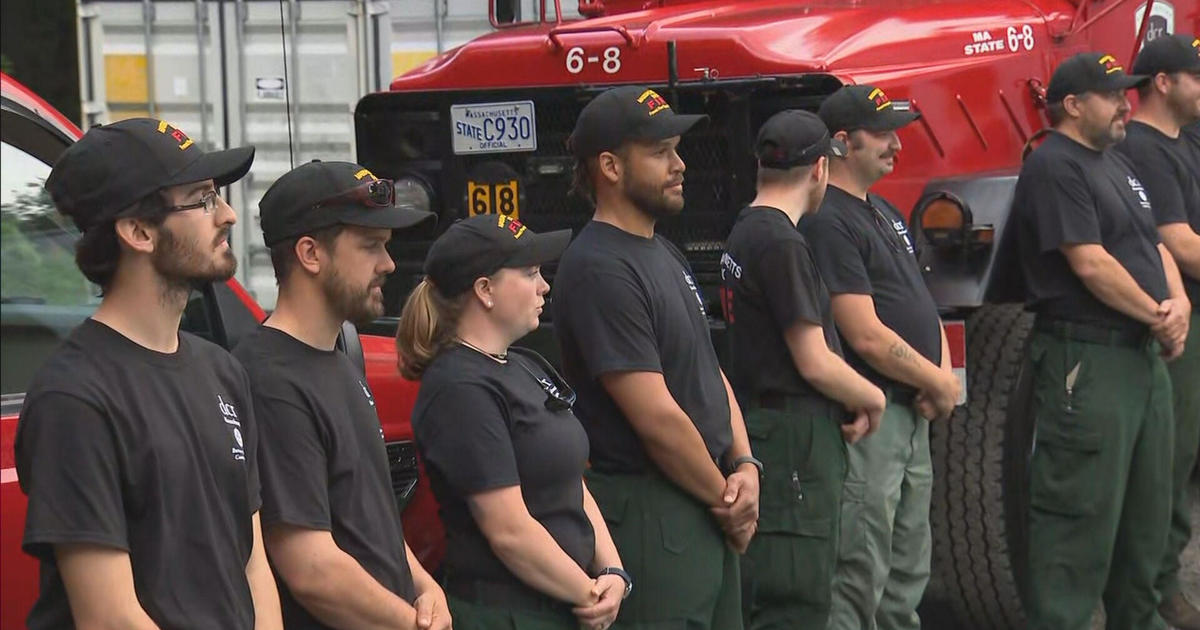 Massachusetts firefighters head to Canada to fight wildfires in Quebec