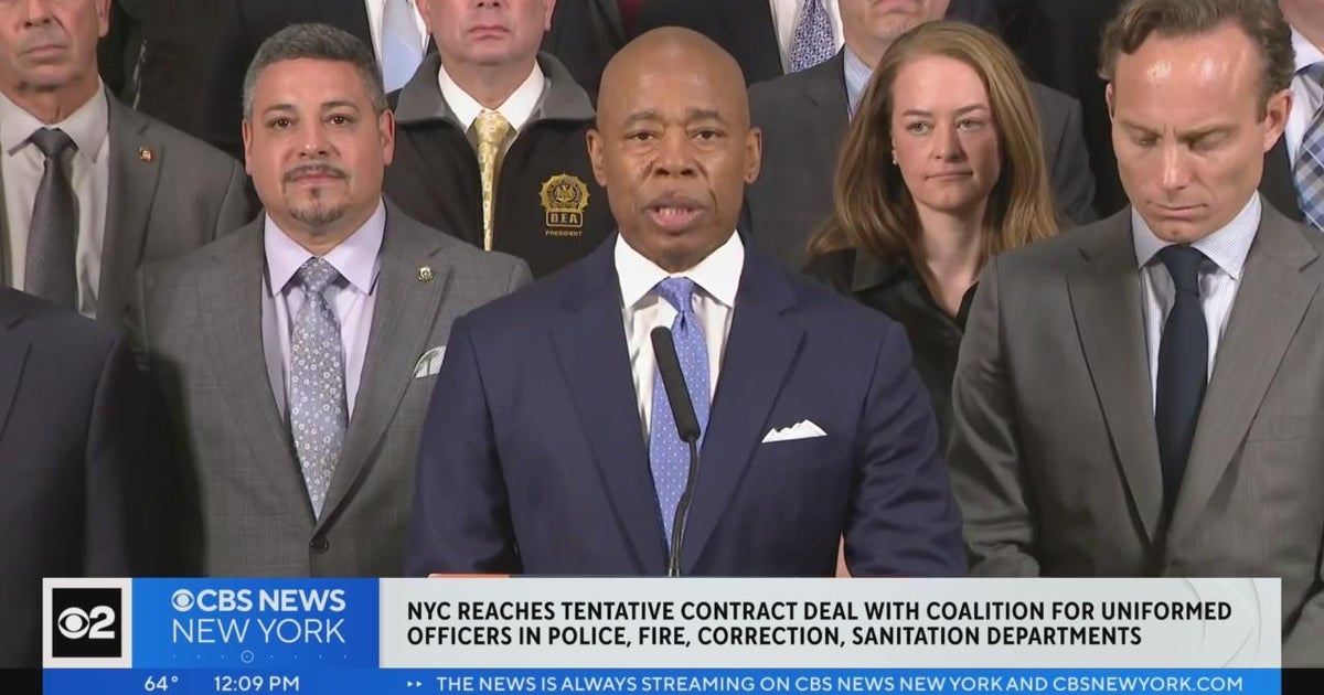 NYC reaches contract deal with several labor unions CBS New York