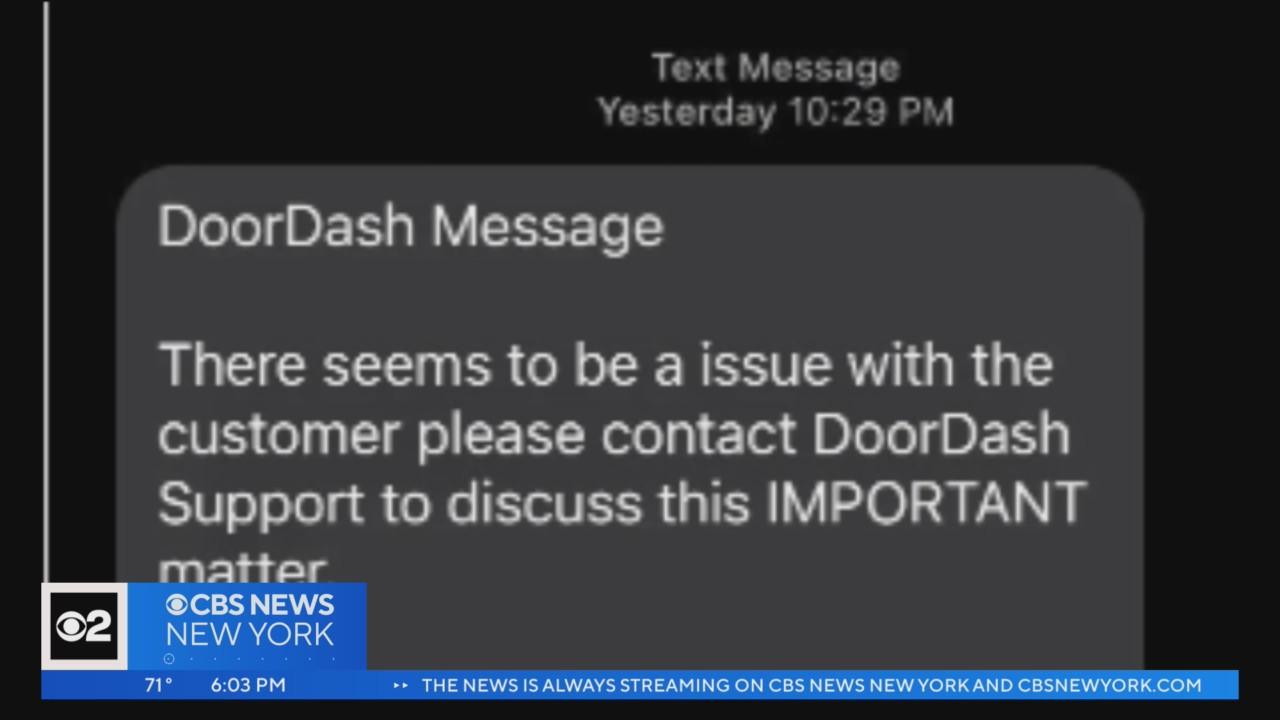 Stamford man scammed DoorDash drivers in California out of nearly $1  million, police say - CBS New York