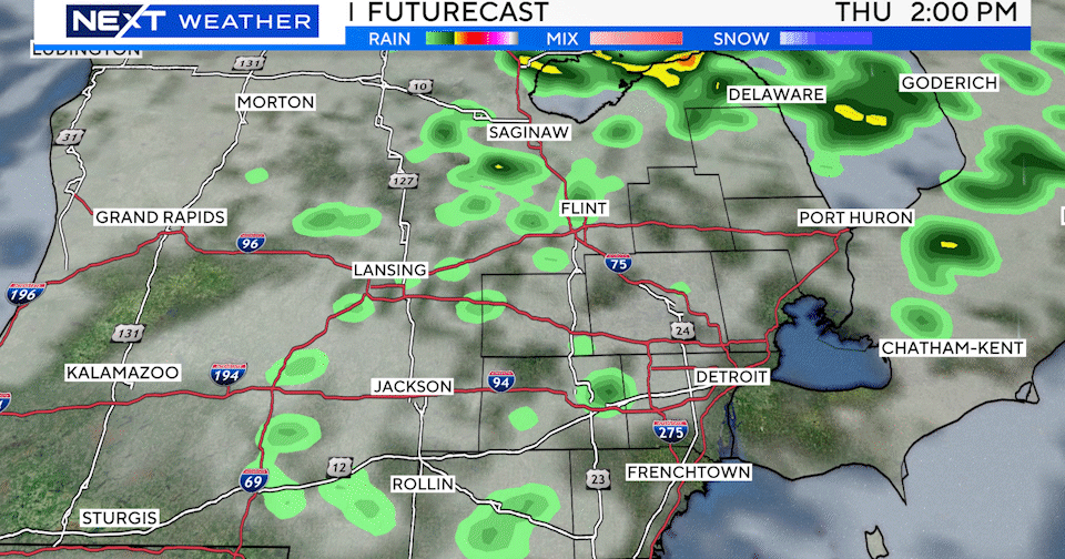 Severe storms passing through southeast Michigan - CBS Detroit