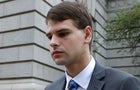 Nathan Carman leaves federal court in Providence, R.I., Aug. 21, 2019. 