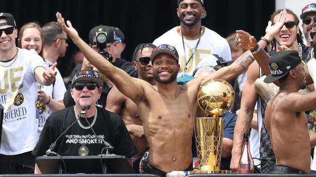 CHAMPIANS or CHAMPIONS? Denver Nuggets NBA Championship hats appear to have  misspelling - CBS Colorado