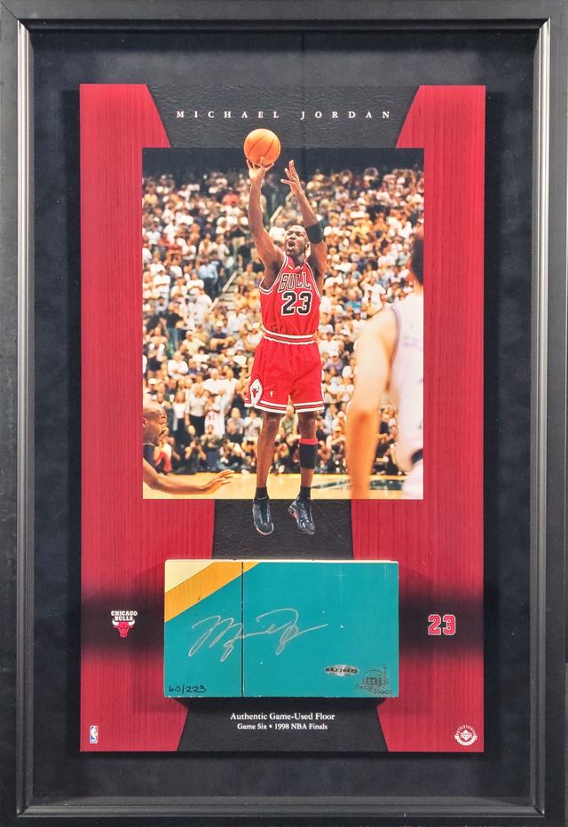 Michael Jordan Autographed 1998 NBA All-Star Game Chicago