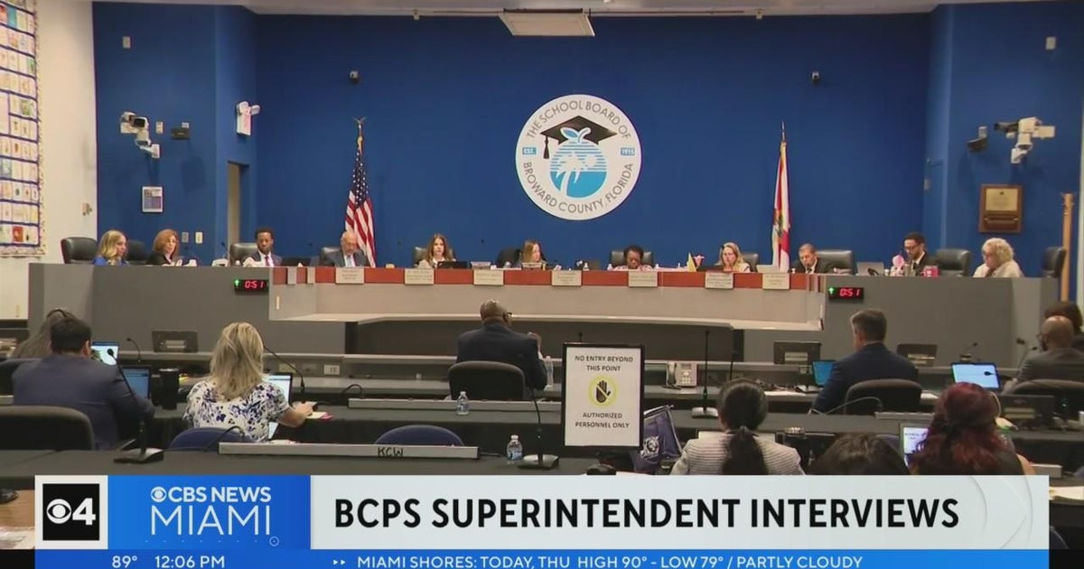 Broward Faculty Board predicted to vote on new superintendent Thursday Broward Faculty Board predicted to vote on new superintendent Thursday