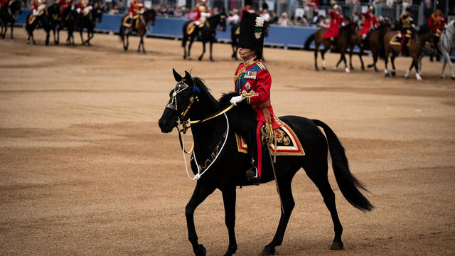 Trooping the Colour King Charles III 