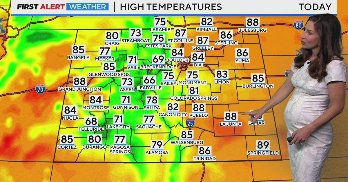 Colorado weather: A warmer and drier weather pattern returns - CBS Colorado