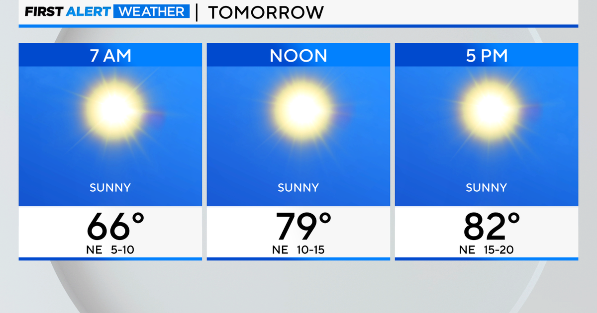 Chicago First Alert Weather: Sunny and warm Tuesday - CBS Chicago