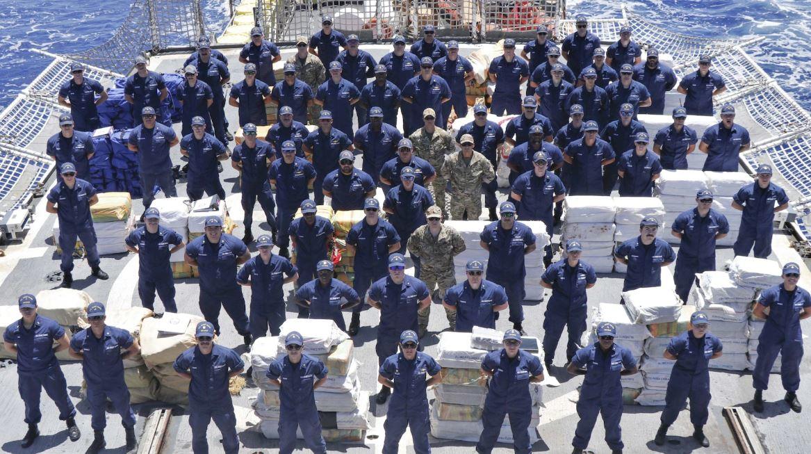 Coast Guard seizes cocaine worth $186 million in the Caribbean Sea and ...