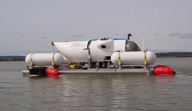 File photo of the OceanGate Explorations' submersible 