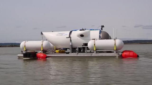 File photo of the OceanGate Explorations' submersible 