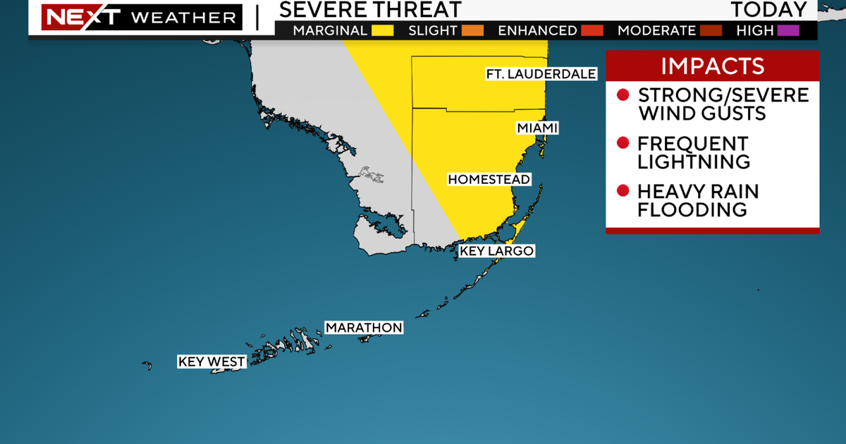 Miami Weather: More afternoon storms, keeping an eye on 2 disturbances in Atlantic