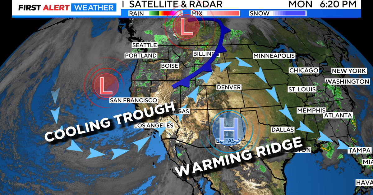 Colorado Weather: A toasty Tuesday before t-storms come back - CBS Colorado