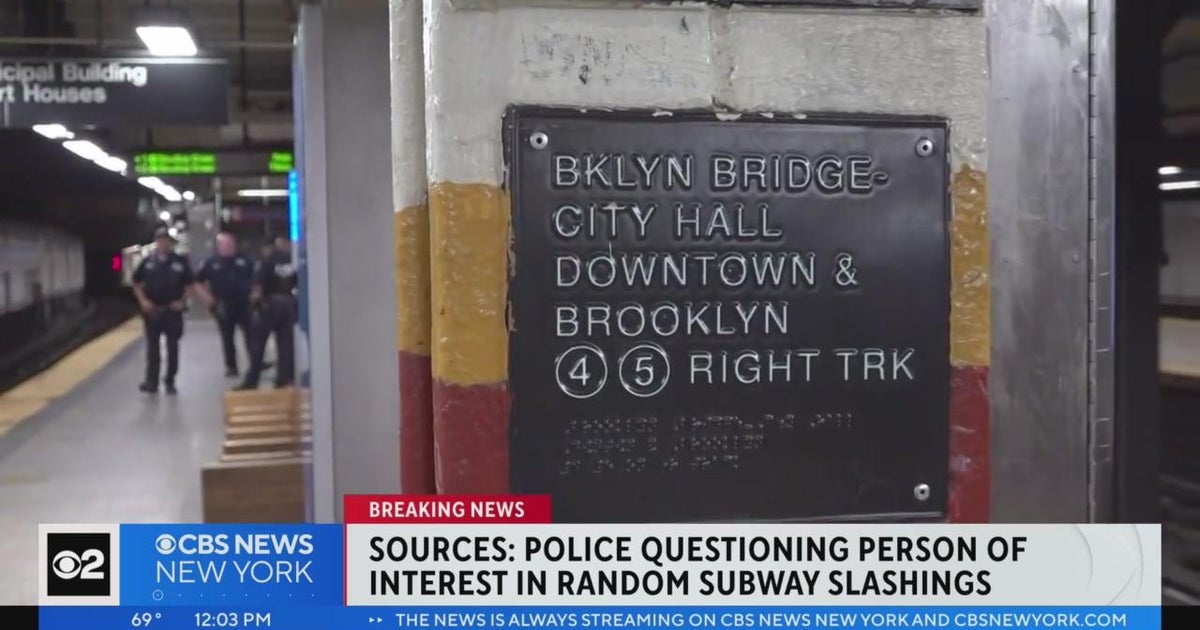 Sources: Person of interest questioned in subway station slashings ...
