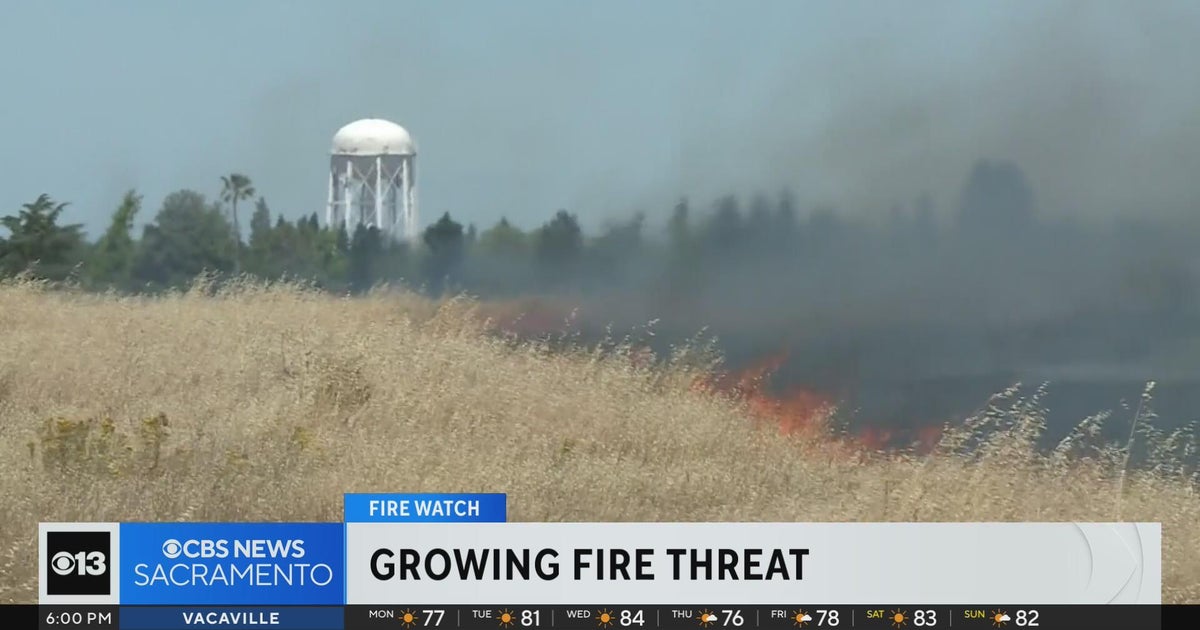 Sacramento firefighters noticing uptick in grass fires