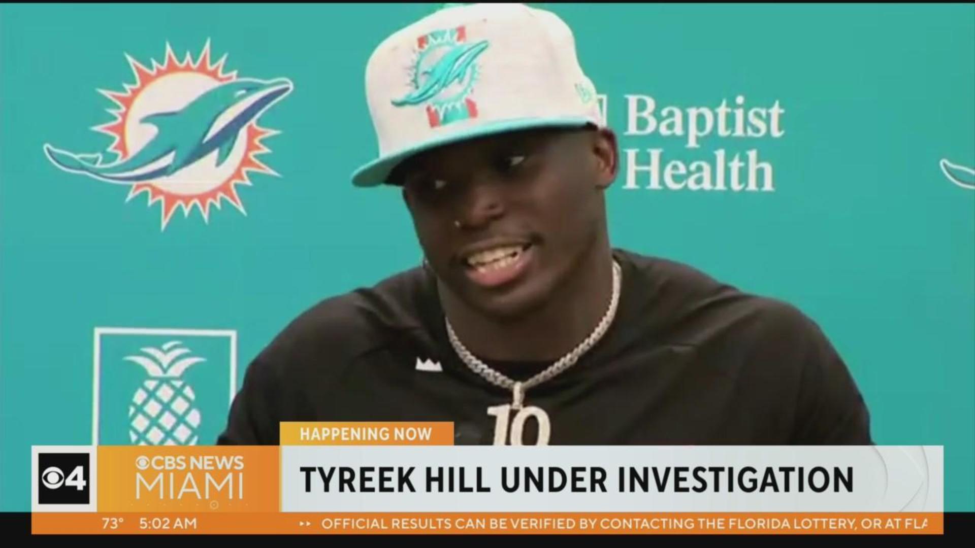 Miami Dolphins' Tyreek Hill Under Investigation For Assault: Reports