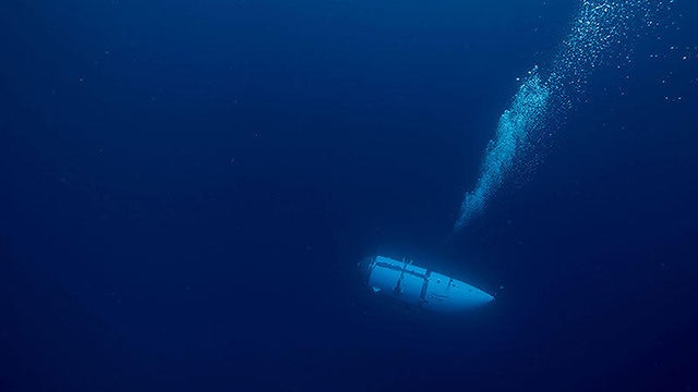 Underwater noises detected in area of search for sub that was heading to Titanic wreckage, Coast Guard says
