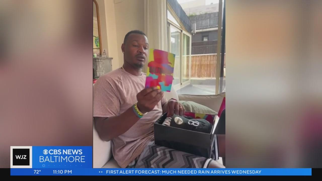 Former Oriole Adam Jones gifted 'City Connect' jersey - CBS Baltimore