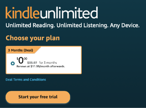 kindle unlimited 