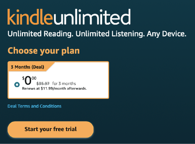 kindle unlimited
