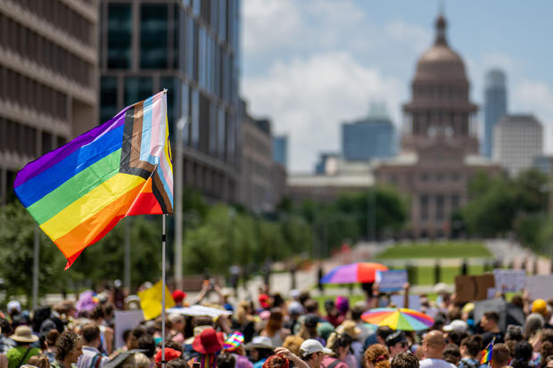 "Queer March On The Capitol" Held In Texas To Support LGBTQ+ Rights 