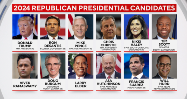 US election 2024: Republican presidential candidates